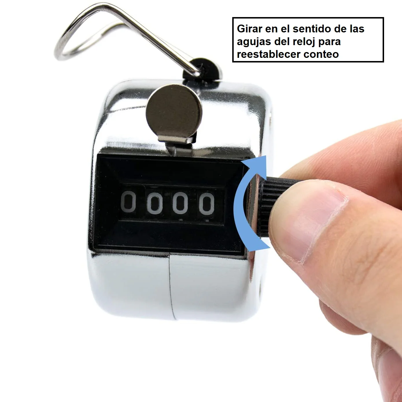 Contador Mecánico De Vueltas Para Inventarios Y Conteos (1 Unidad) - Image 3