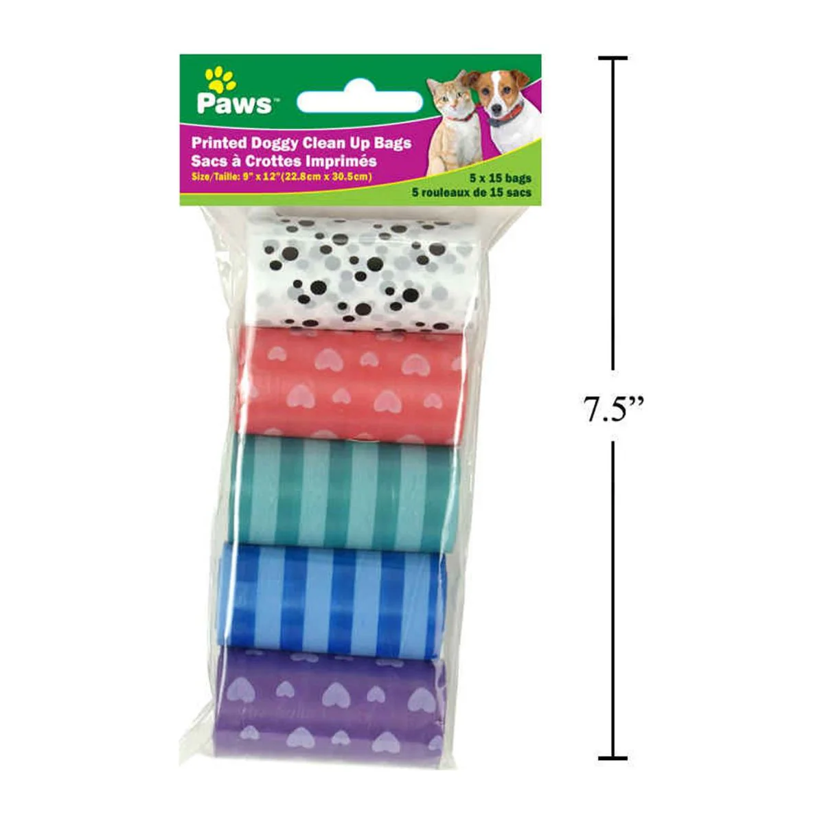 9 "X 12", Paq. De 5 Bolsas De Desechos 15 Bolsas Por Rollo - Image 4