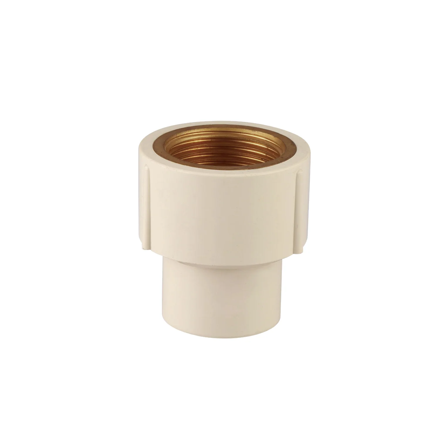 Adaptador CPVC Hembra 1/2" Con Inserto De Cobre. Conector Final Roscado Para Agua Caliente Y Fría. - Image 2