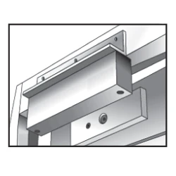 Adaptador En Forma L Para Cerradura Electromagnetica 600Lbs - Image 2