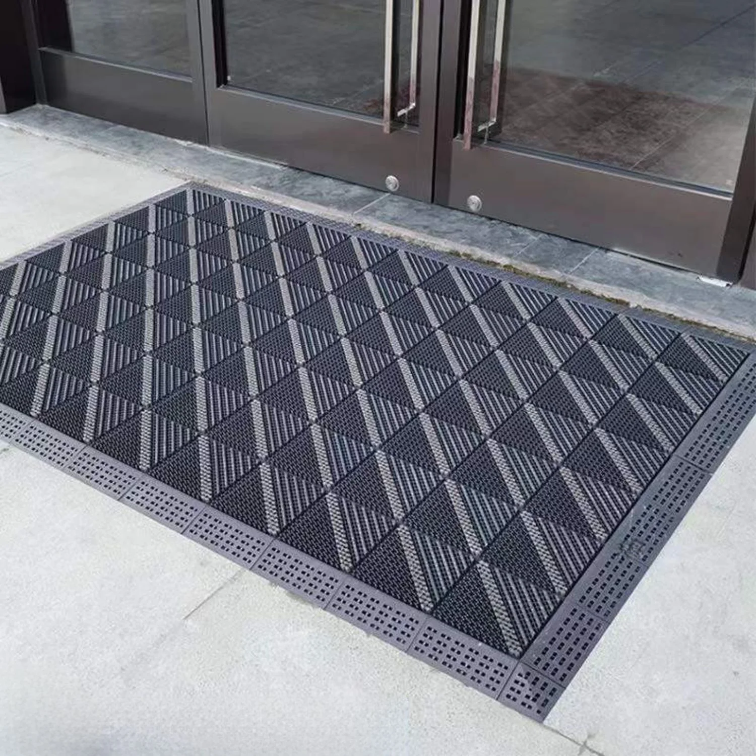 Accesorio De Alfombra Modular 15X7.5Cm. Para Exteriores, Uso Comercial Y Residencial. Alfombrilla (Borde Hembra) - Image 5