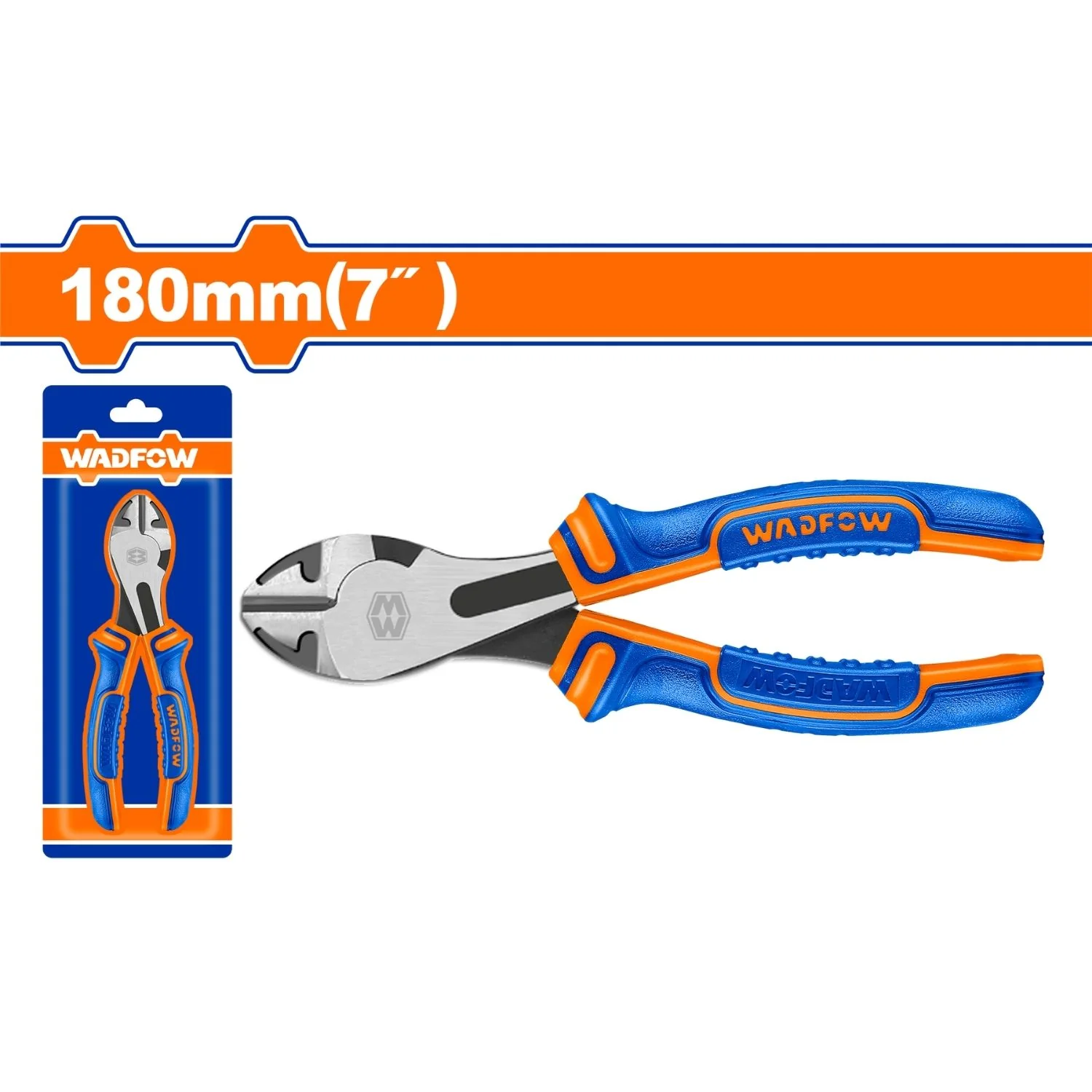 Alicate De Corte Diagonal 7" (180Mm) Pulido Y Antióxido. Heavy-Duty. Pinza
