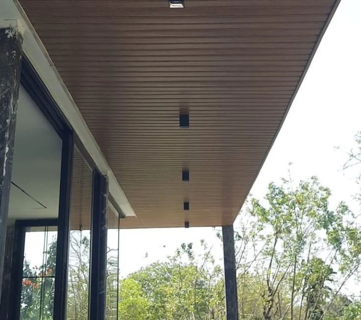 Angulo Remate Deck Caoba WPC Exteriores 50 X50x2900mm - Image 4