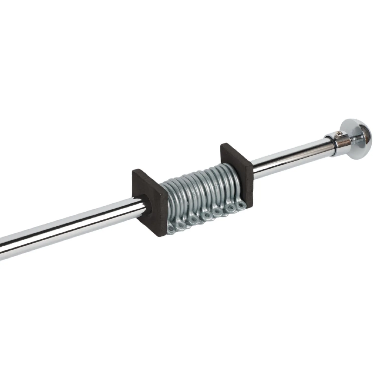 Barra Tubo Ajustable Cromado Para  Cortinas 100-200Cm Hierro Resistente Y Diseño Moderno. - Image 3