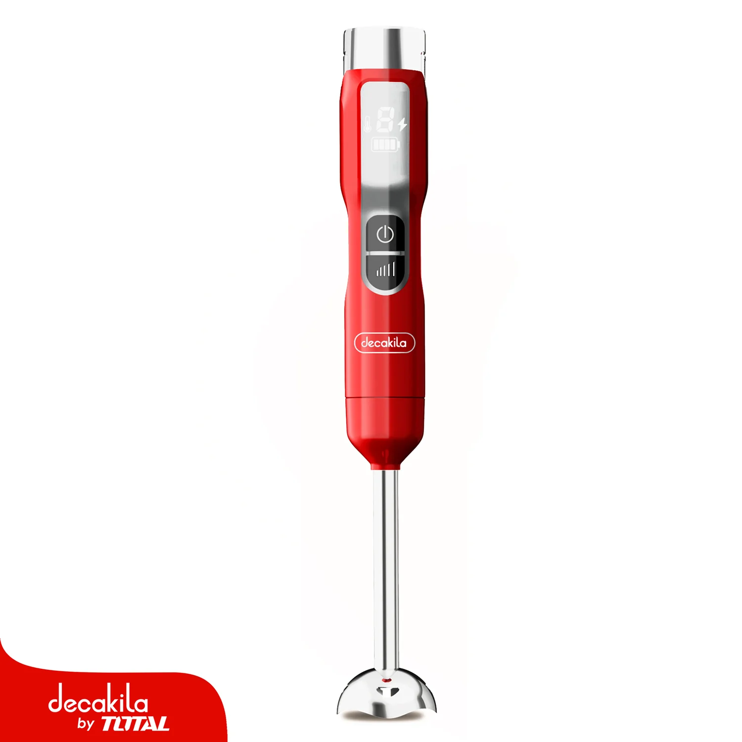 Batidora De Mano Inalámbrica Roja 100W. 16V. Ideal Para Mezclas Jugo O Salsa. Batería Y Cargador Por Separado. - Image 2