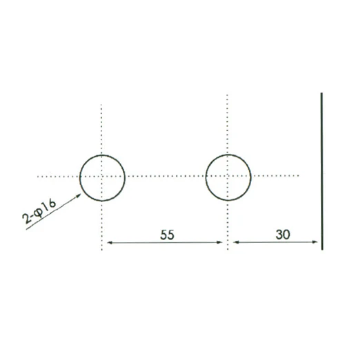 Bisagra A Muro Sistema Plegable. Satinada Para Vidrios 10-12 Mm - Image 3