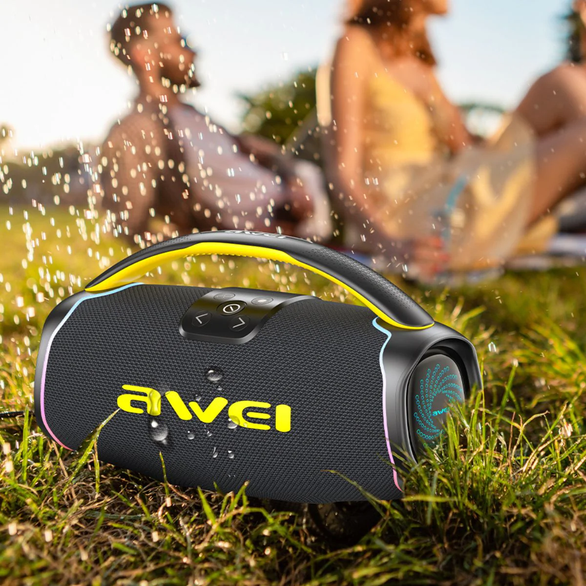 Bocina Bluetooth 5.3 Portátil De 60W. Speaker Parlante Inalámbrico De Alta Potencia. Altavoz Recargable Con Resistencia Al Agua IPX5 Y Función TWS. - Image 4