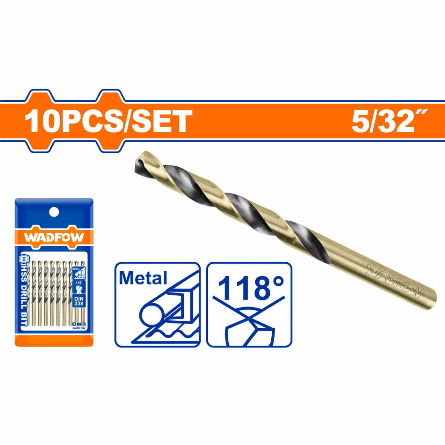 Brocas HSS Acero Alta Velocidad. Ideal Para Metal. Se Vende En Set - Image 2