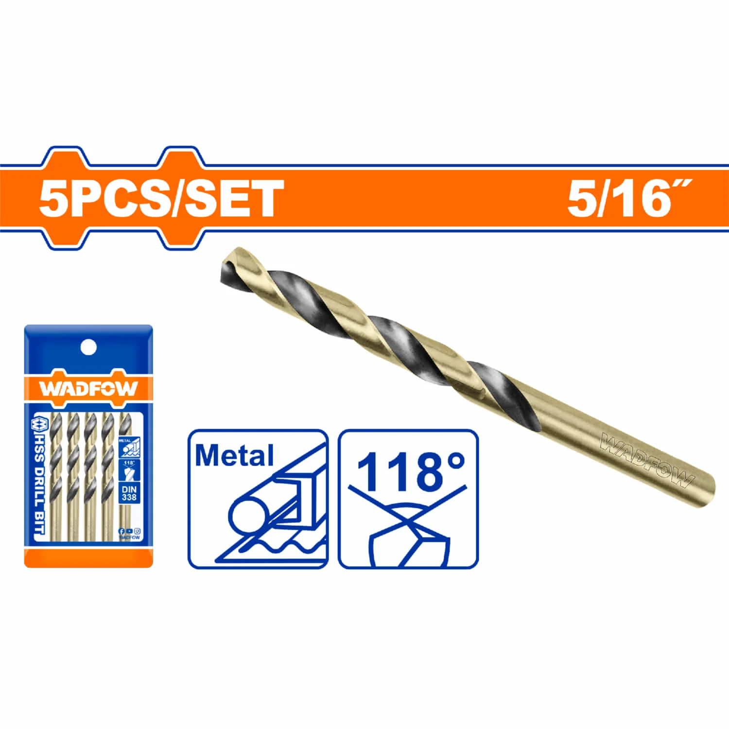 Brocas HSS Acero Alta Velocidad. Ideal Para Metal. Se Vende En Set - Image 5