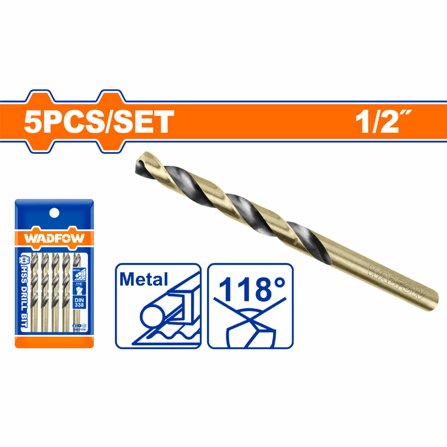 Brocas HSS Acero Alta Velocidad. Ideal Para Metal. Se Vende En Set - Image 7