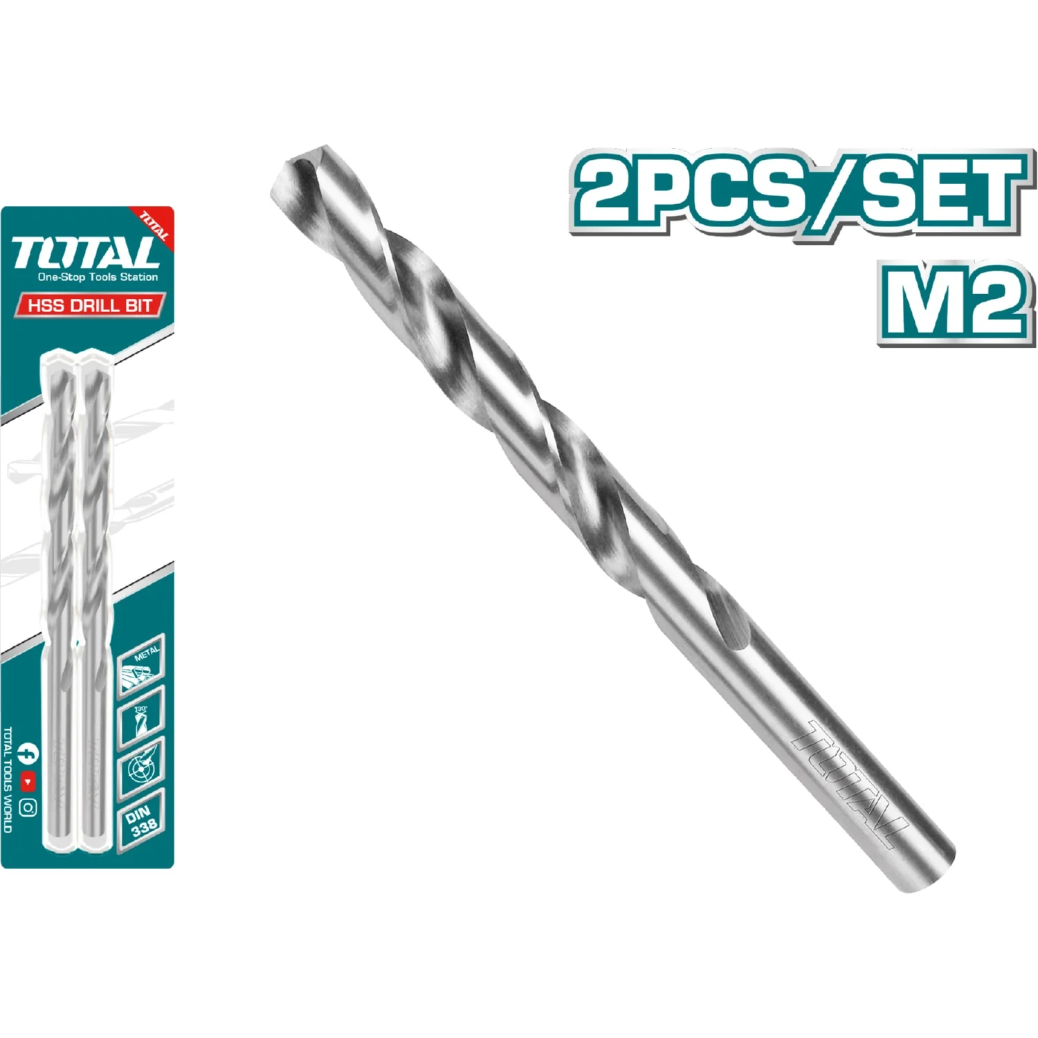 Brocas Para Metal M2 HSS.Angulo 130º - Image 3