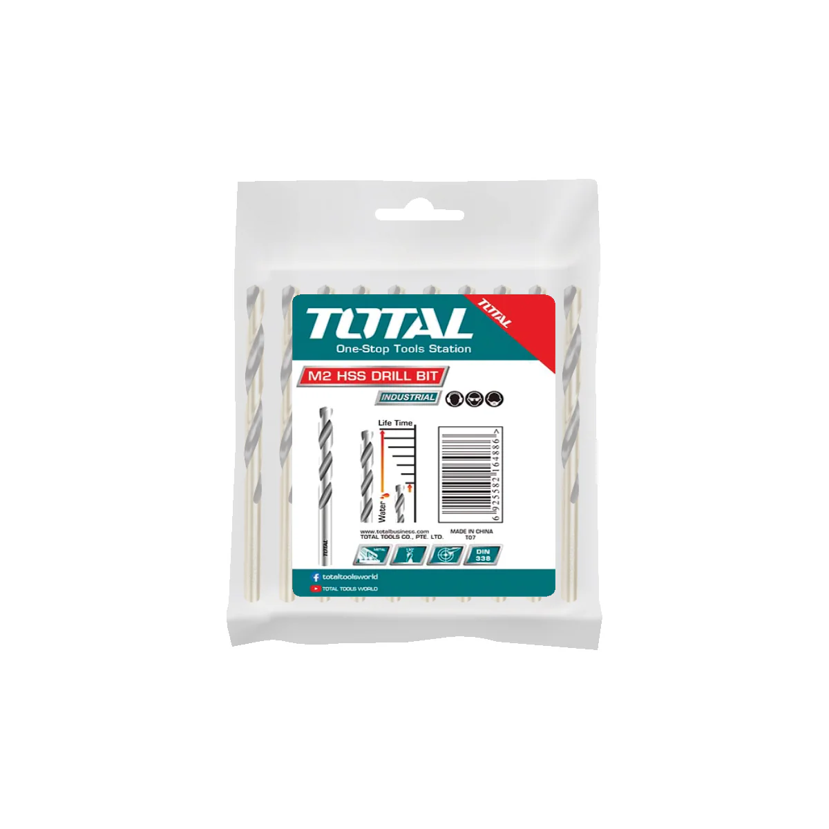 Brocas Metal Para Vitrina En Paquetes HSS M2 - Image 8