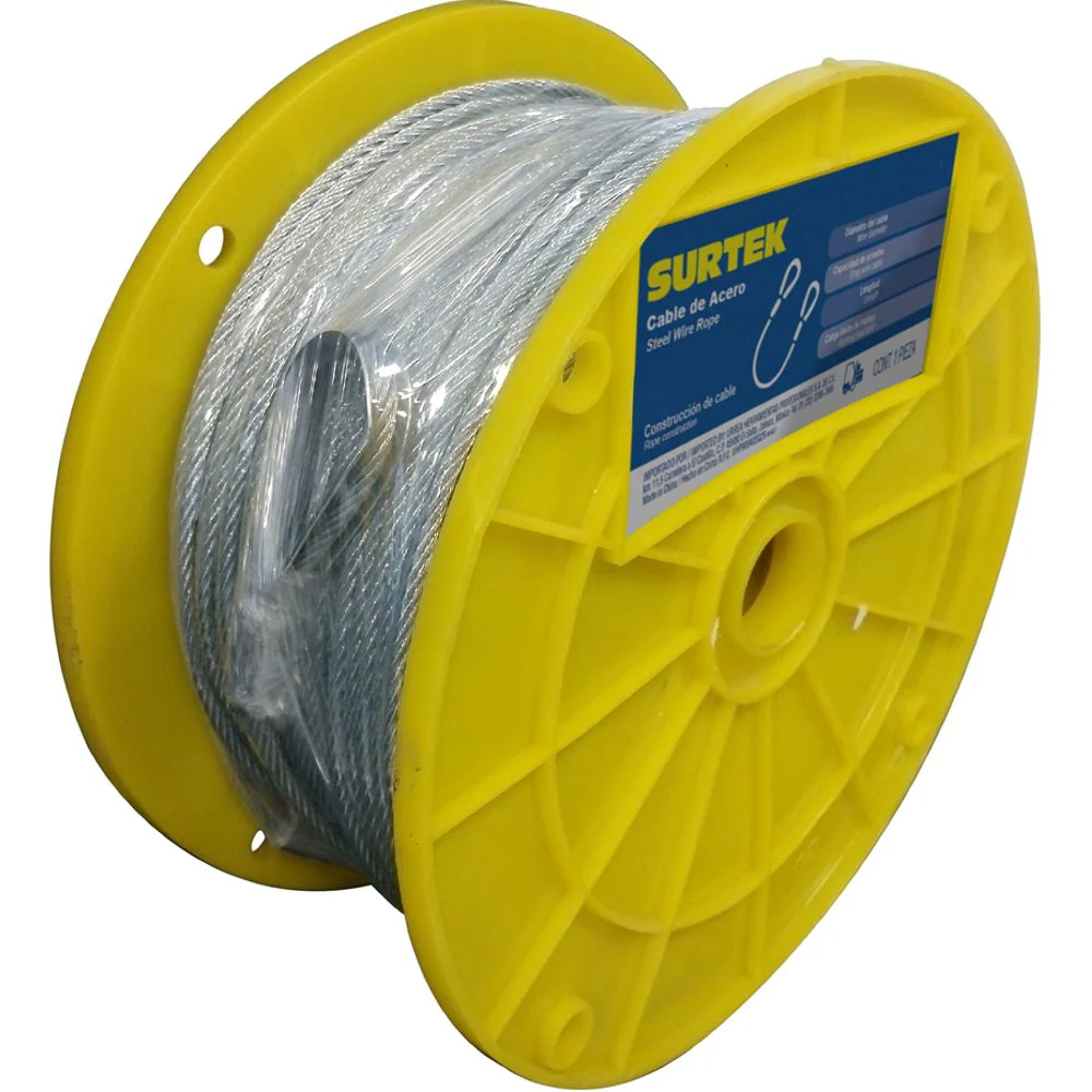 Cables De Acero 75M Largo, Surtek - Image 2