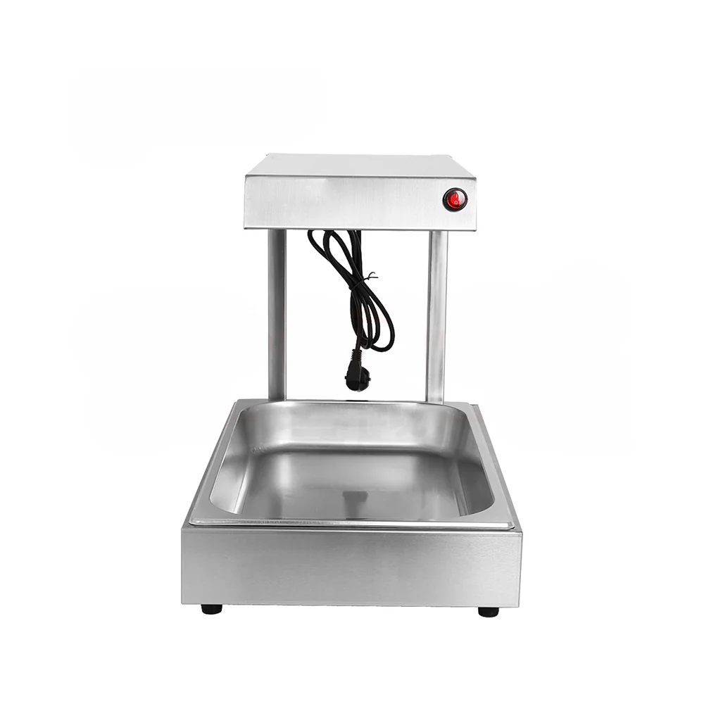 Calentador De Papas Fritas Infrarojo Con Bandeja 1/1GN 600W. Medida 565*340*420 Mm. 110 60 Htz - Image 2