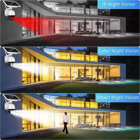 Cámara De Seguridad Solar, 360° A Prueba De Agua. Con Wifi. 3MP. - Image 3