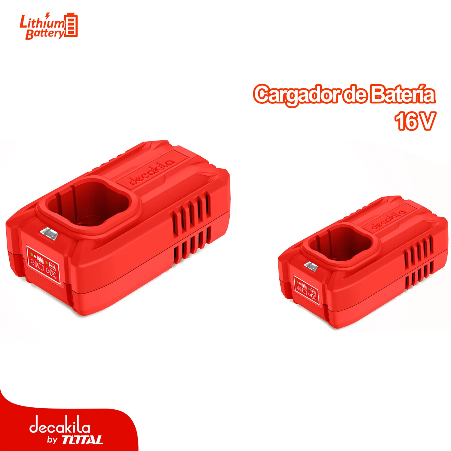Cargador Baterias 16V De 1.3A.