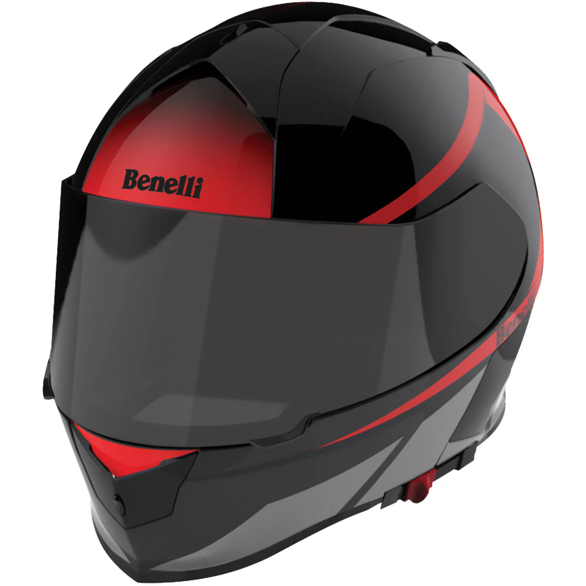 Casco KV-03 Benelli Negro-Rojo - Image 14
