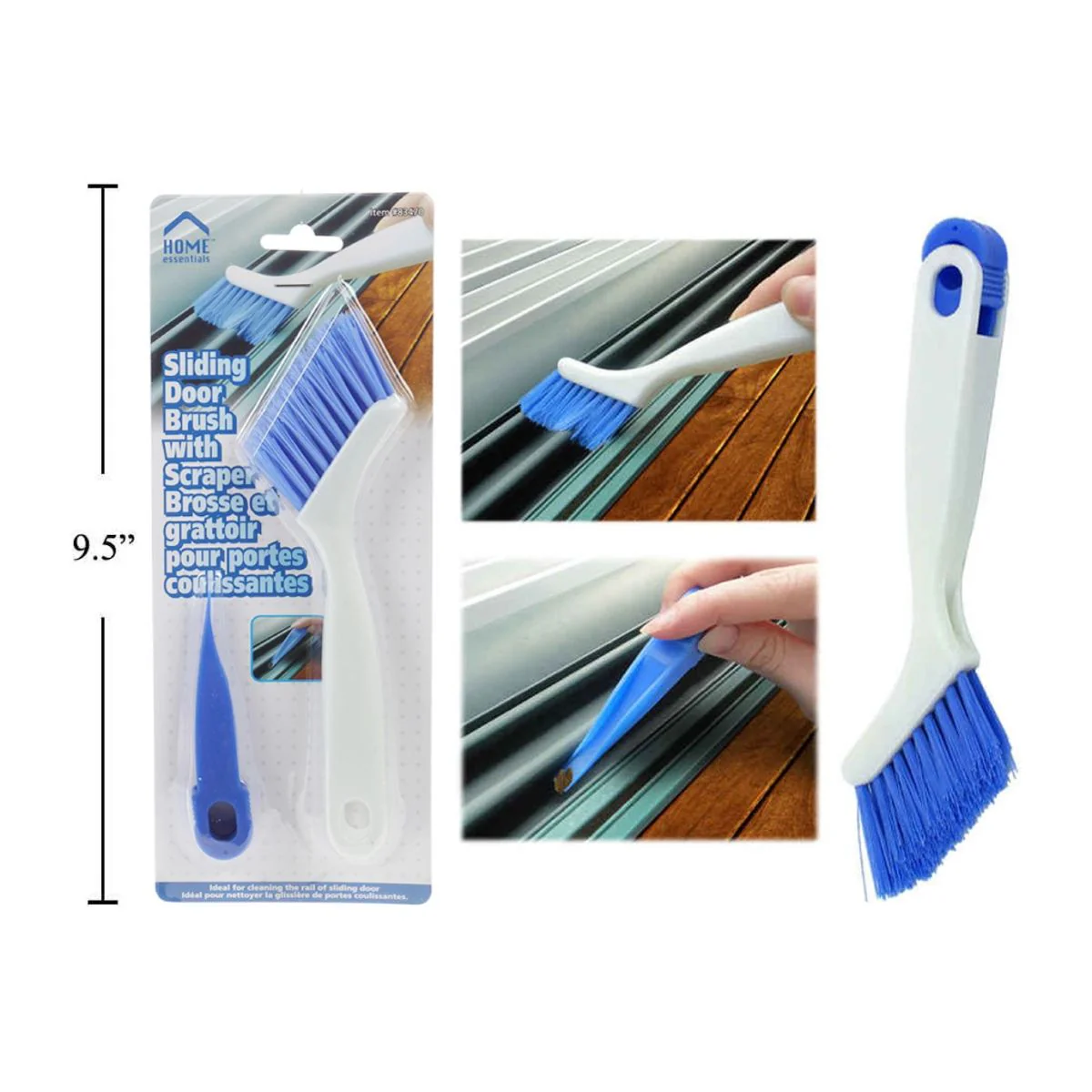 Cepillo Para Puerta Corrediza Con Raspador - Image 4