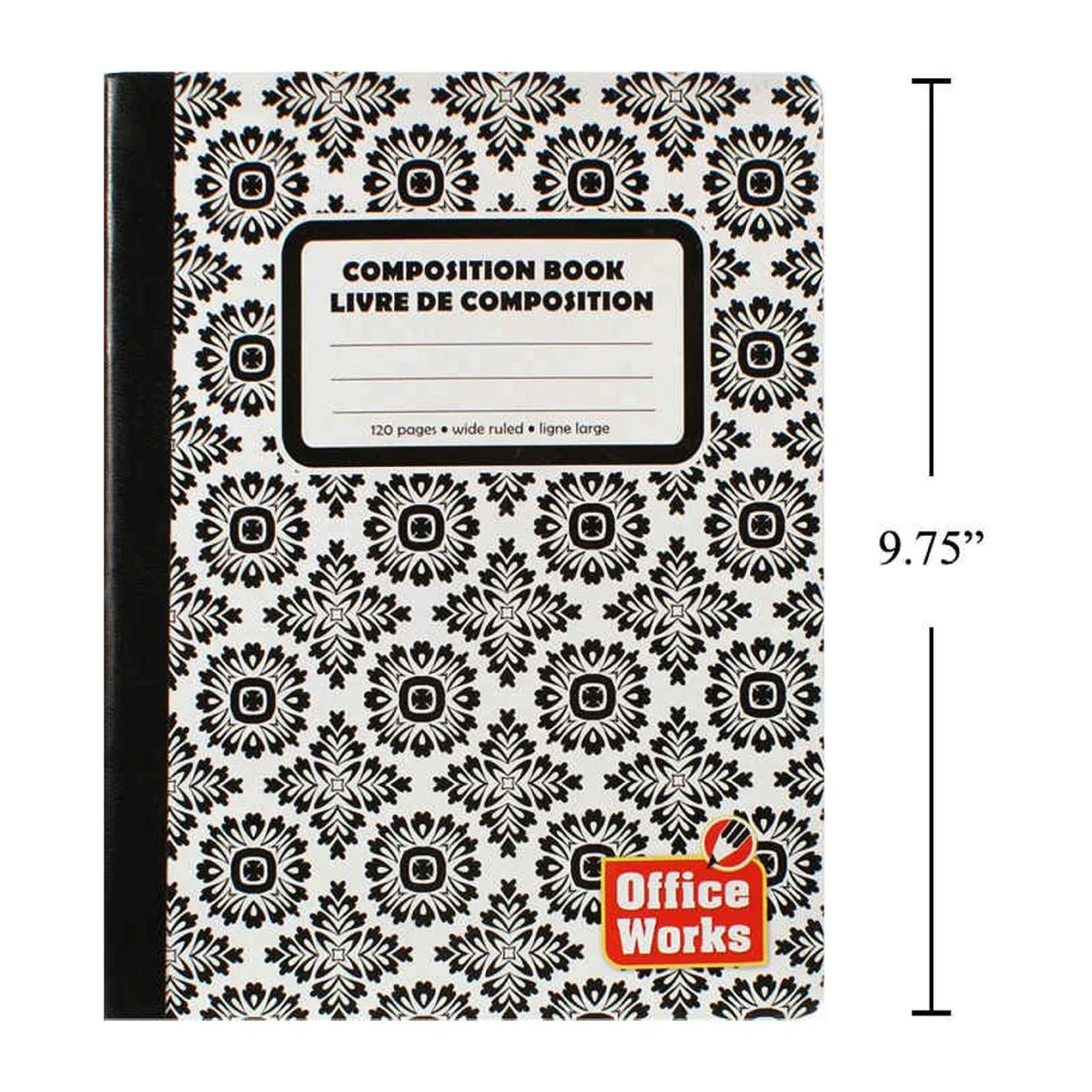 Cuaderno 120-P 7.5X9.75 "Composición Cosida - Image 4