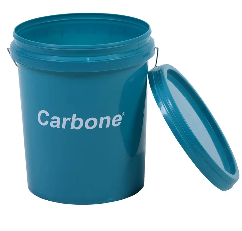 Cubeta De Plástico 5 Galones Con Tapa Multiusos 20 Litros (5.28 Galones). Ideal Para Líquidos, Basura, Pintura. Cubo Carbone. Tanque - Image 2