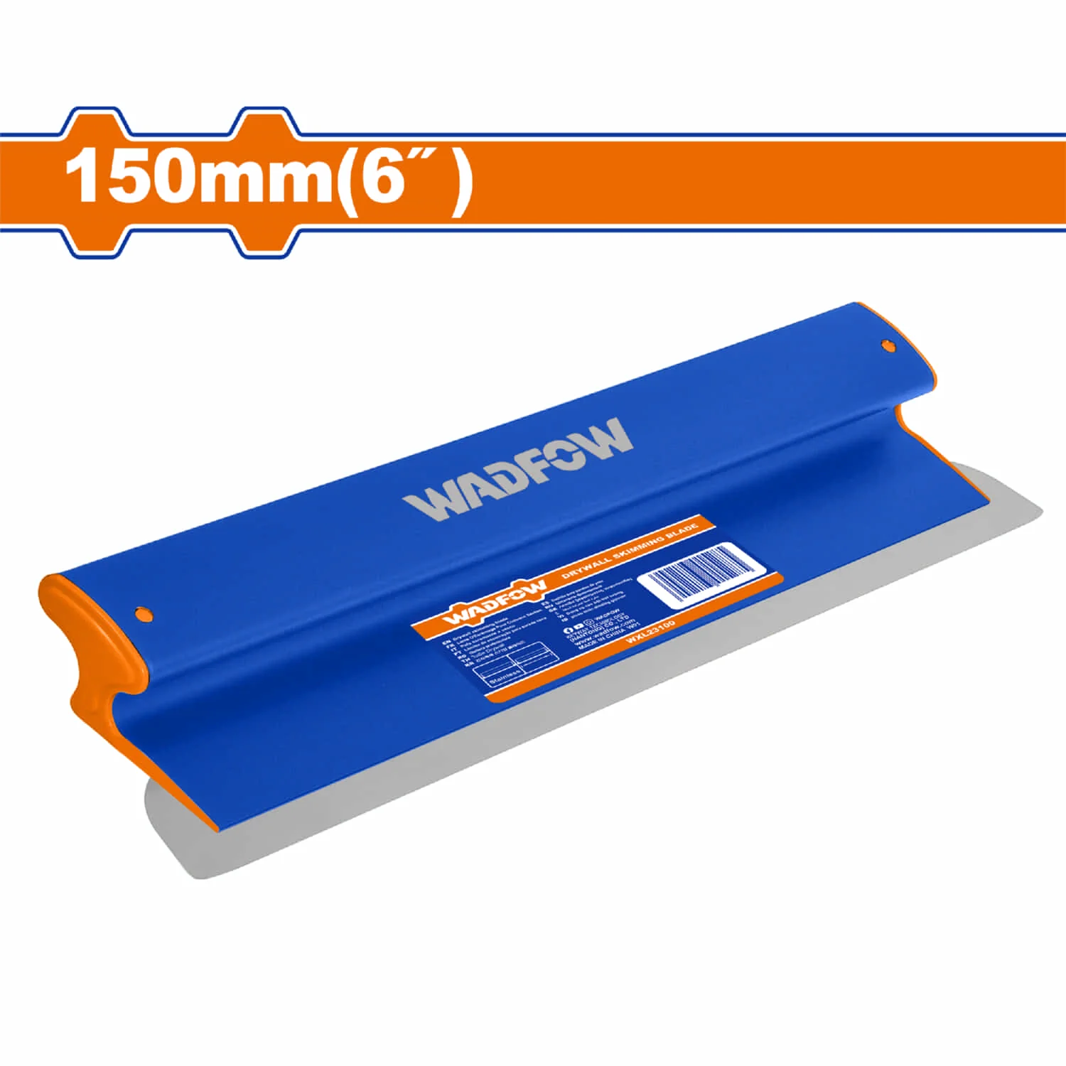 Cuchilla Para Raspar Paneles De Yeso Drywall 150Mm (6") Acero Inoxidable Grosor 0.5Mm