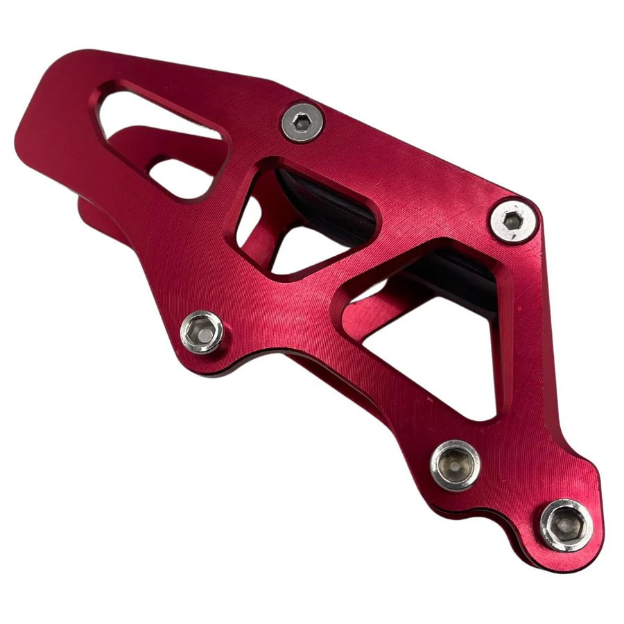 Deslizador De Cadena Inferior Rojo Con Perno (LX450)