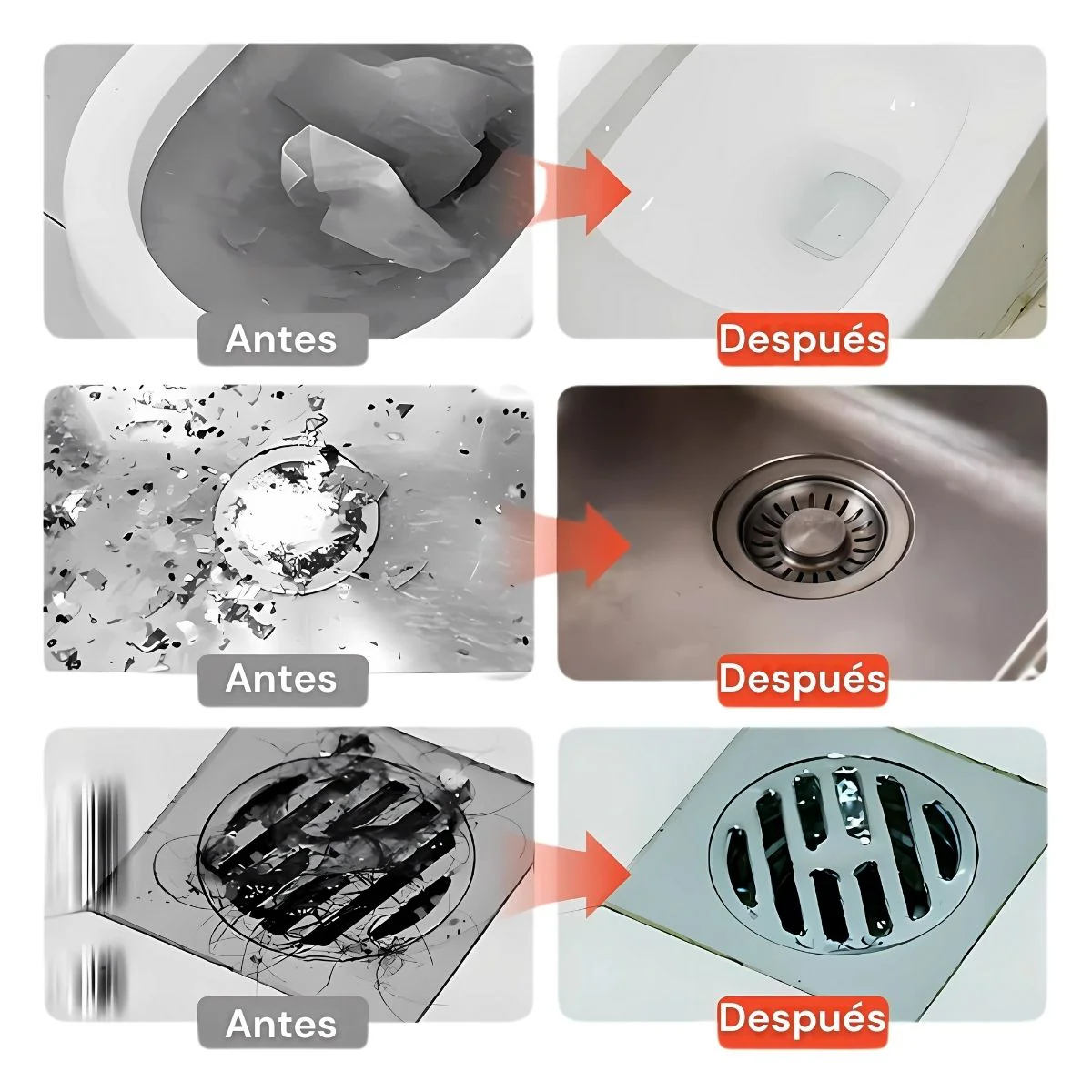 Destapador De Inodoros De Alta Presión. Destapacaños De Succión Potente Para Baño, Cocina Y Drenajes. Destapa Cañerias - Image 3
