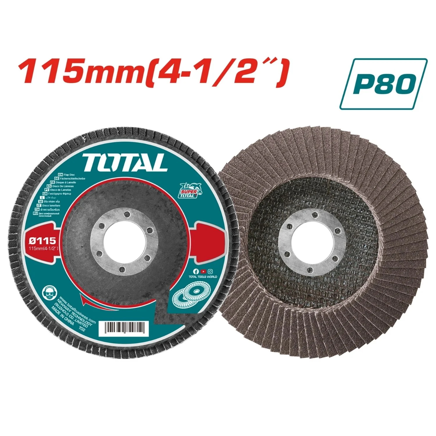 Discos De Lija Traslapado Flap Disc 115 Mm*22 Mm - Image 8