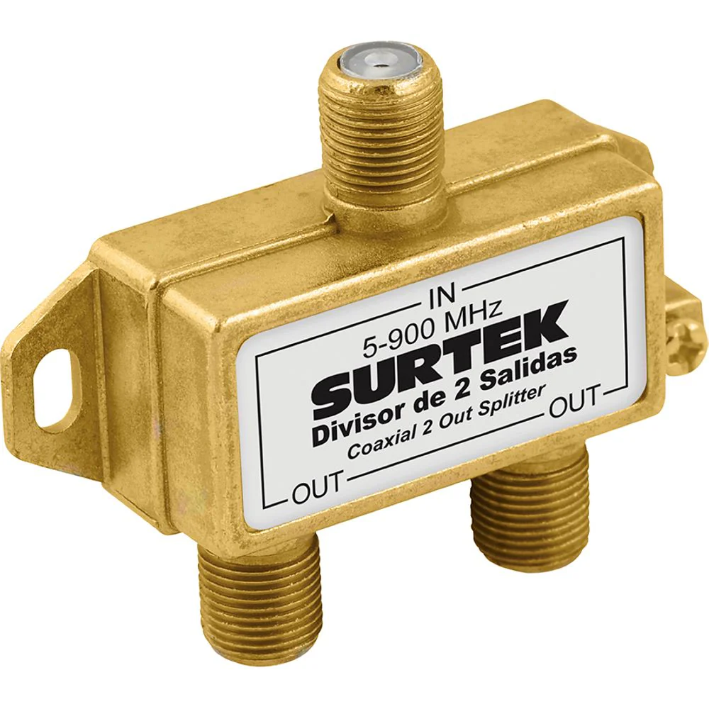 Divisor Coaxial 1 Entrada 2 Salidas Surtek - Image 2