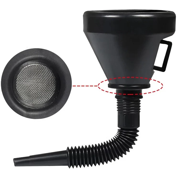 Embudo Para Motos Y Carros Con Filtro De Malla Para Combustibles Y Aceites