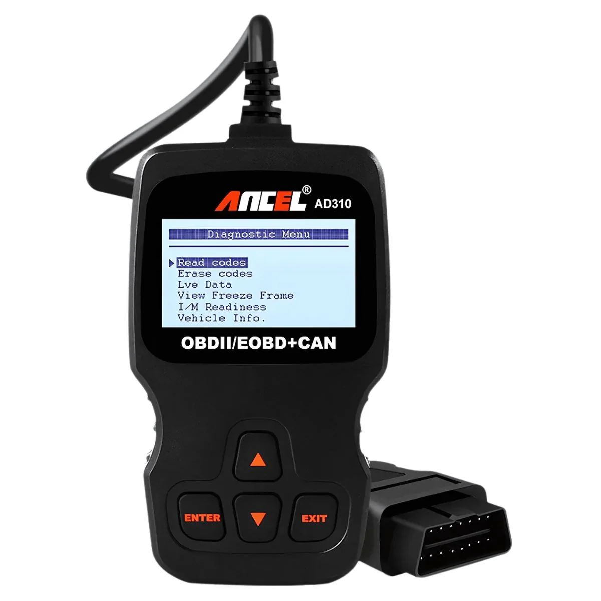 Escáner OBD2 Herramienta De Exploración De Diagnostico OBDII/EOBD+CAN, Escáner Detector De Fallas Para Auto. Lector De Códigos Para Carros. - Image 2