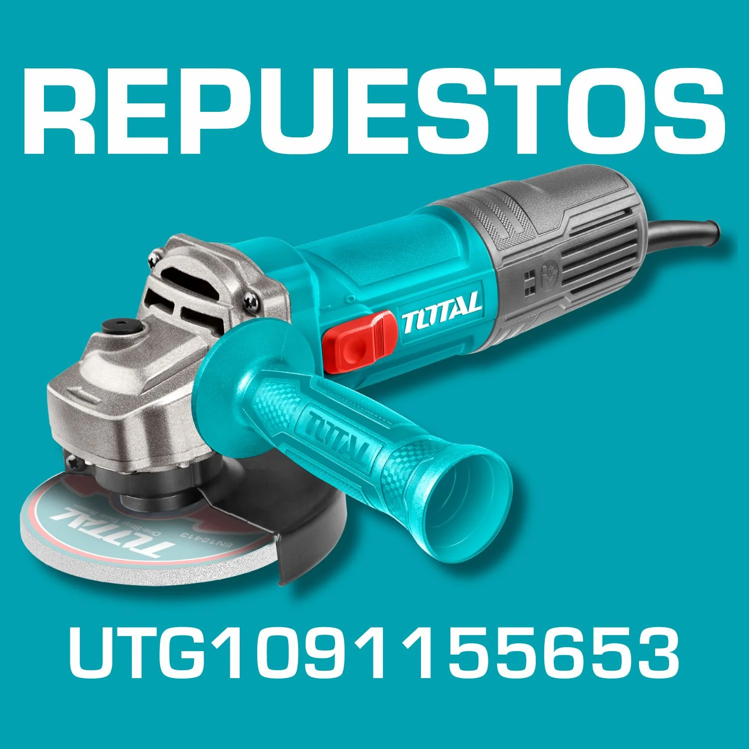 Repuestos Esmeriladora Angular Flexible 900W Diámetro Del Disco: 4-1/2" Codigo UTG1091155653