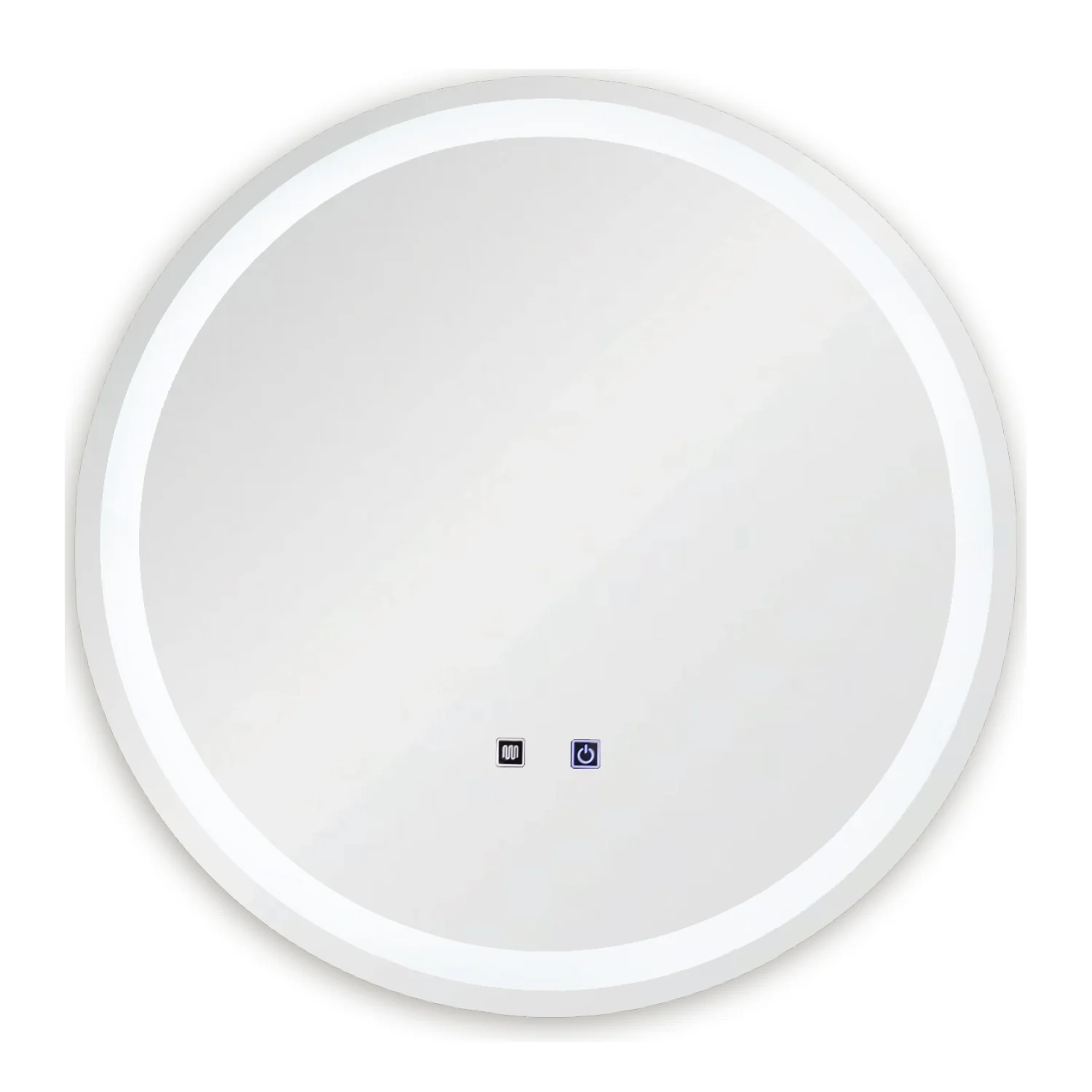 Espejo LED Redondo 60 Cm Con Luz LED De 3 Tonos, Botón Táctil Y Función Antiempañante Para Baño. - Image 2