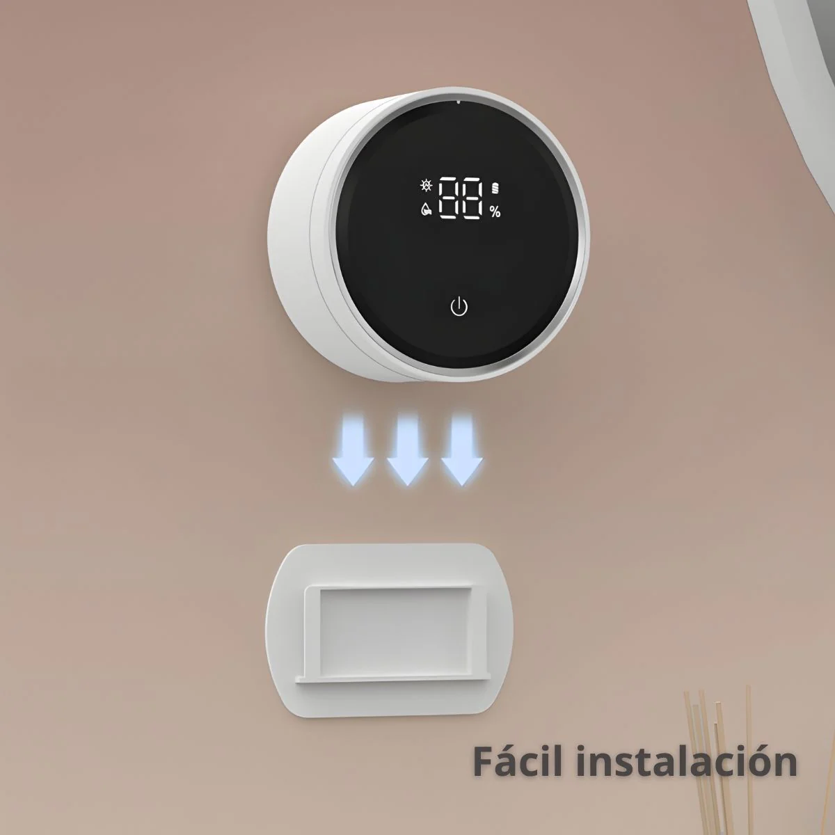 Esterilizador De Cepillo De Dientes Con Luz UVC+UVA De 5V. Soporte De Pared Para Cepillo De Plástico ABS Con Secado Automático Y Sensor Infrarrojo. - Image 6