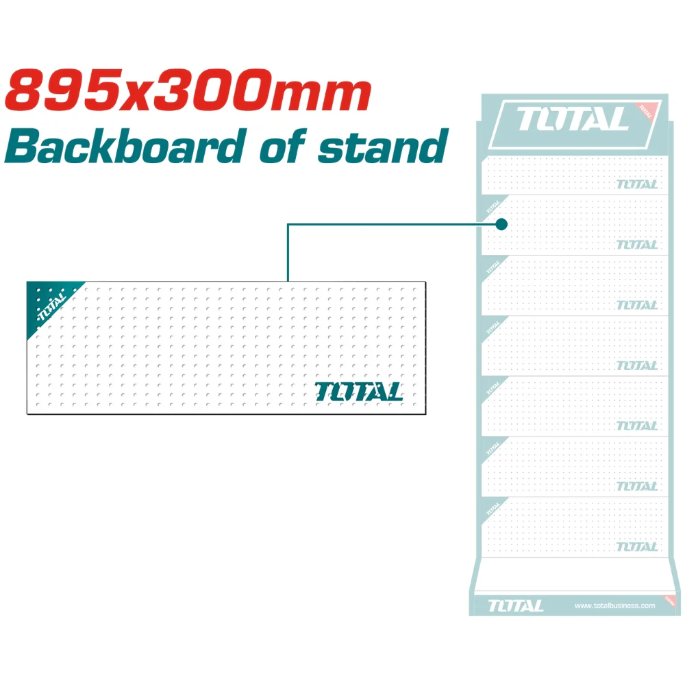 Exhibidor TOTAL 950 Mm X 2200 (Exhibidor De 7) - Image 3