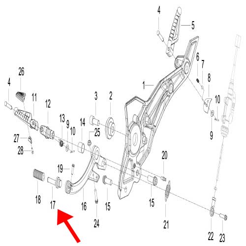 Extremo Del Pedal (302S) - Image 2