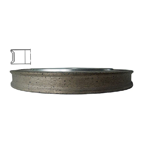 Disco Diamantado Flat & Arris, D100*H22*T6,Para Vidrio 6Mm, # Grit150