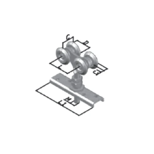 Garuchas Para Riel Suspensor (Trolley) - Image 2