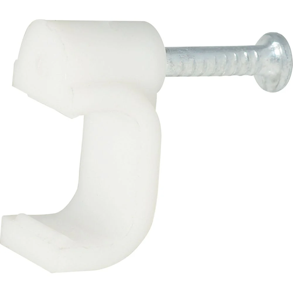 Grapas Para Cable Dúplex, Blanco 20Pz Surtek - Image 2
