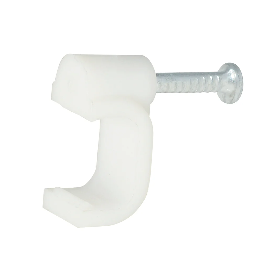 Grapas Para Cable Dúplex, Blanco 20Pz Surtek - Image 3