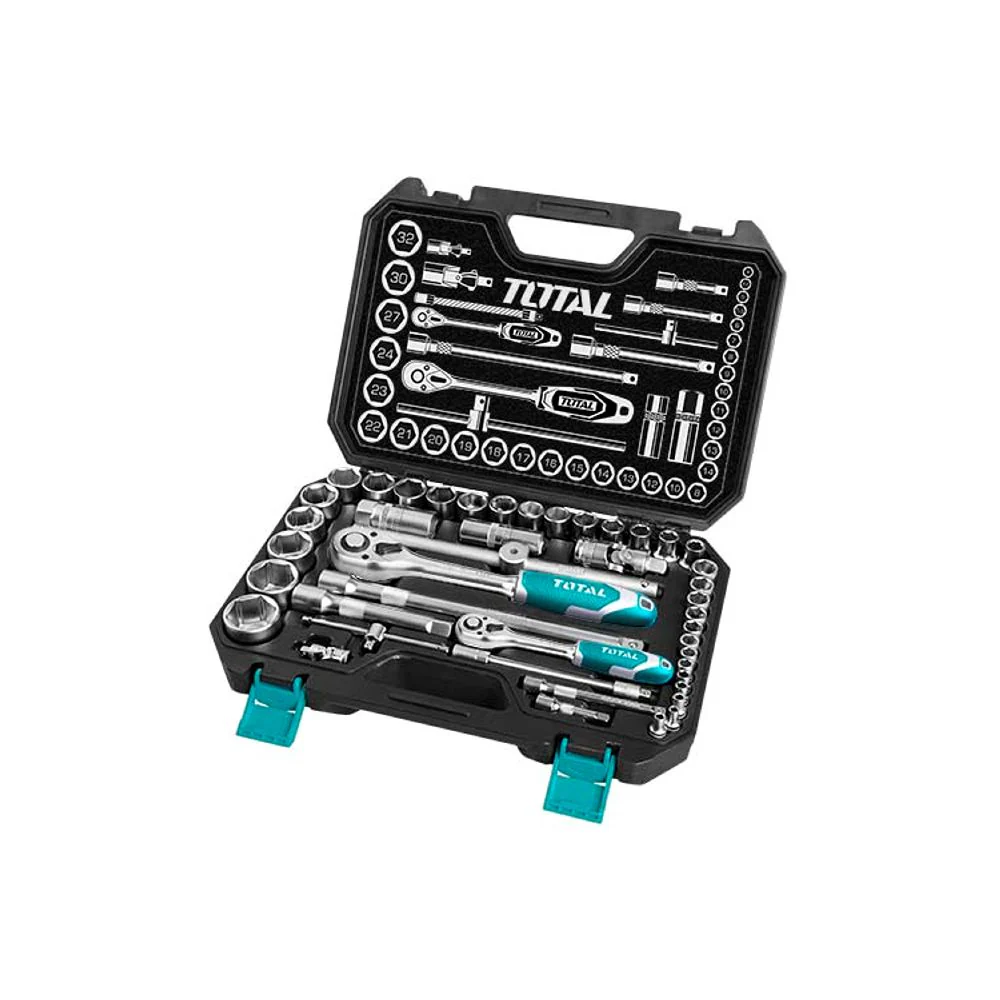 Juego De Dados Y Ratchet De 44 Piezas. - Image 2