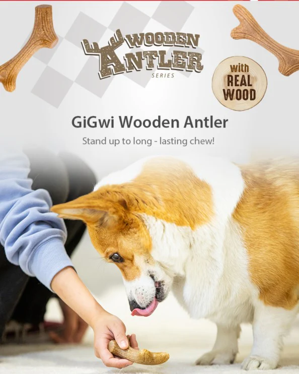 Juguete Con Madera Real Masticable Para Mascotas M - Image 3