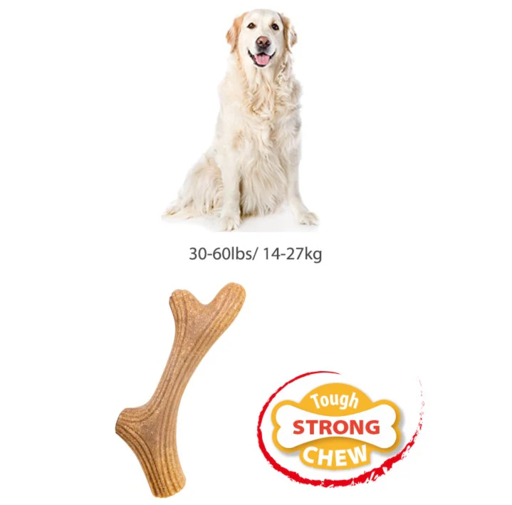 Juguete Con Madera Real Masticable Para Mascotas M - Image 4