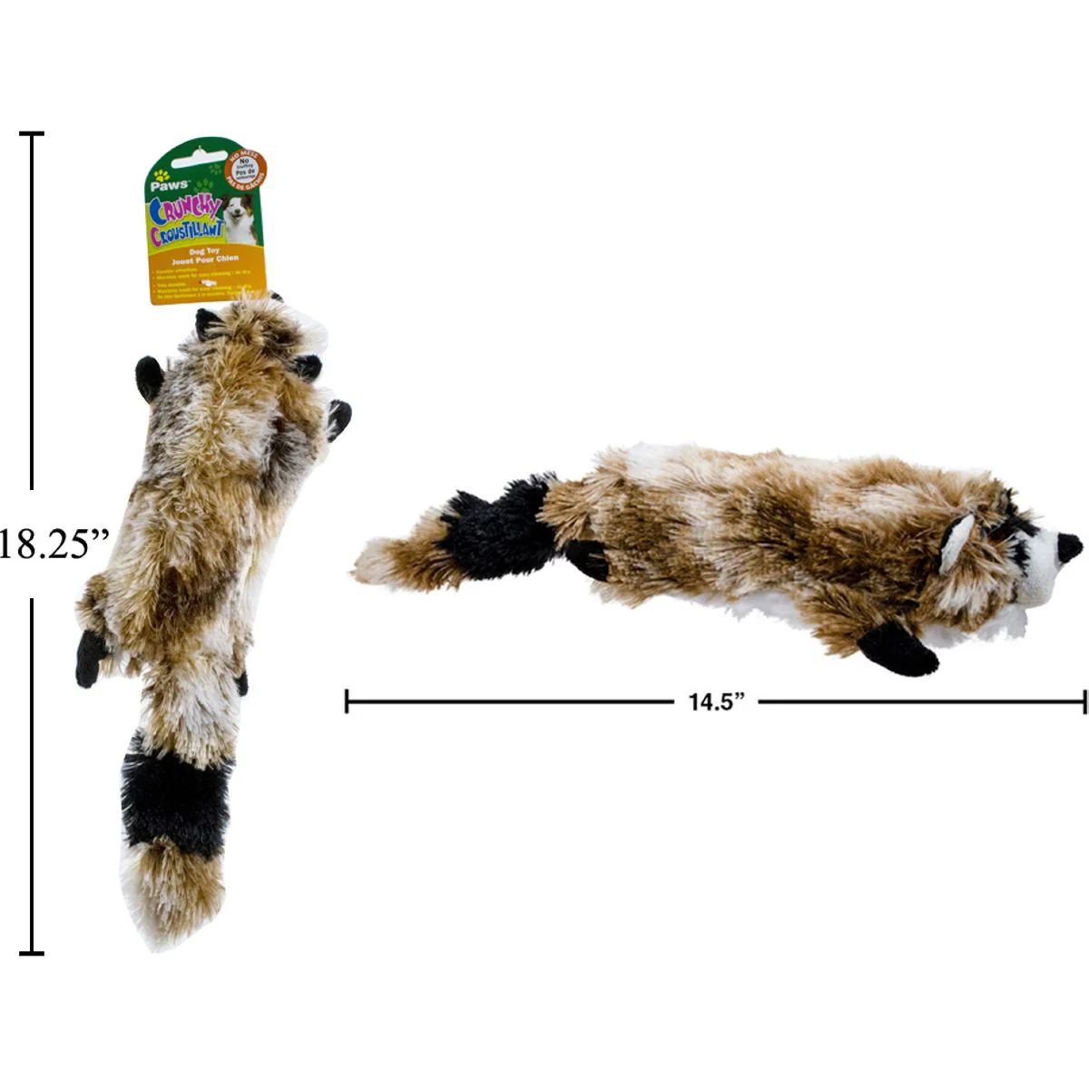 Juguete De Peluche Para Perro  De 15 "Con Sonido Crujiente - Image 7