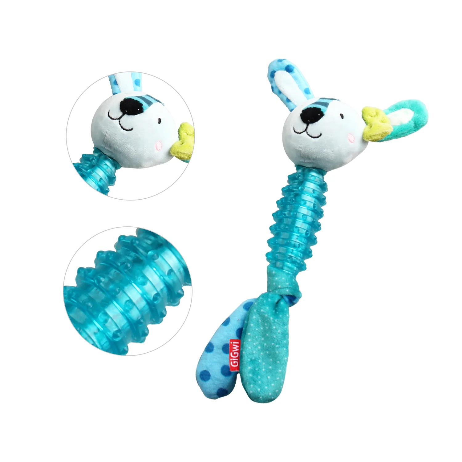 Juguete Suppa Conejo Azul Para Mascotas Pequeñas - Image 6