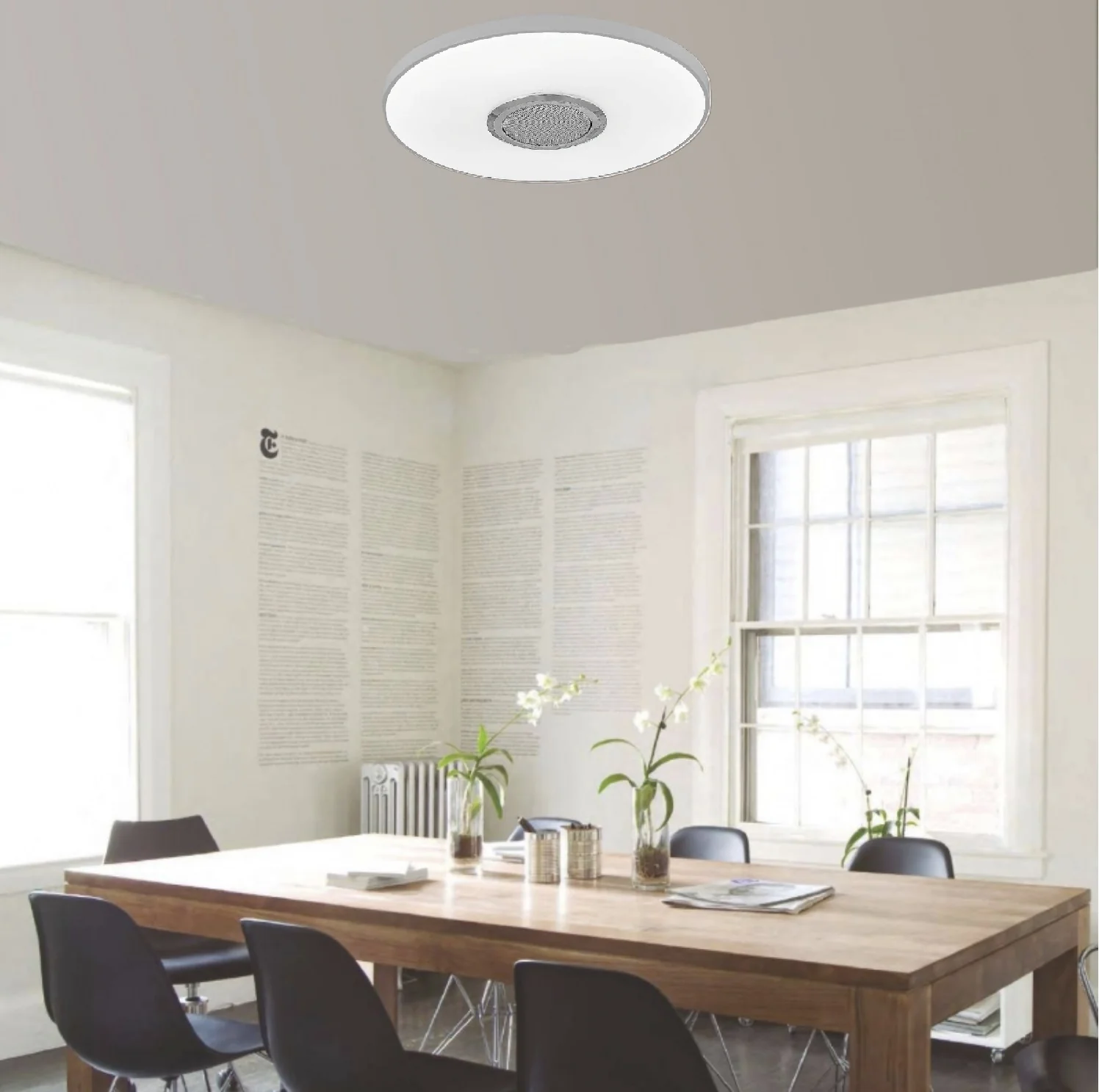 Lámpara De Techo Plafón LED 36W 3600Lm RGB Y CCT, Bluetooth. Ideal Para Iluminar Con Luz Ajustable Y Parlante Integrado. - Image 3