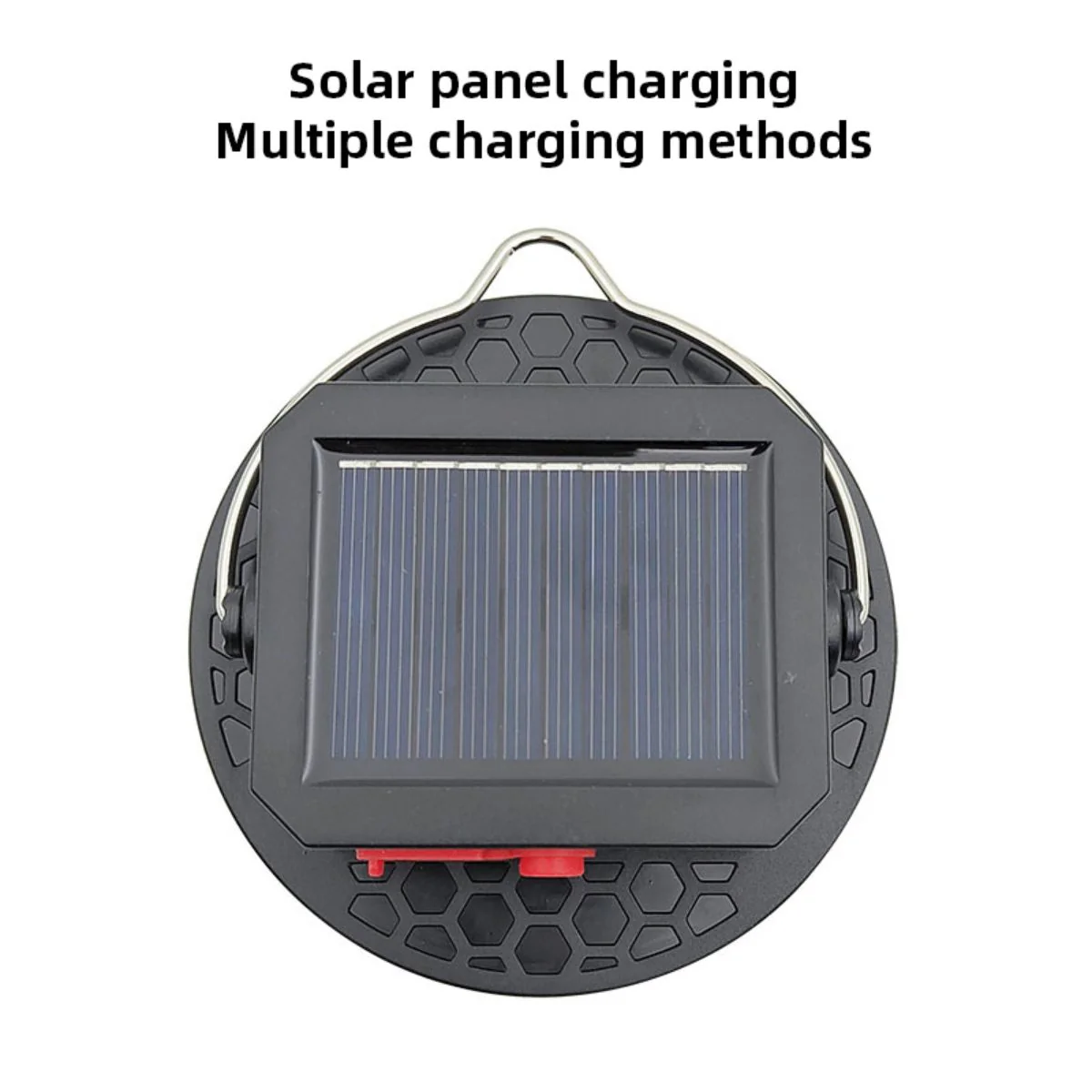 Lámpara LED Solar Portátil 10W Recargable Con Panel Solar Y USB-C. Luz Blanca Y Cálida. Resistente Al Agua. - Image 4