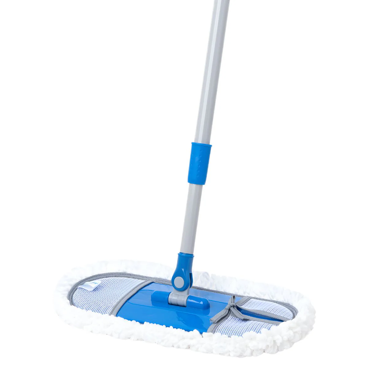 Lampazo Mopa Plana De Microfibra (37X13cm) Con Mango Telescópico Ajustable 75–130 Cm. Trapeador Para Todo Tipo De Pisos. - Image 2