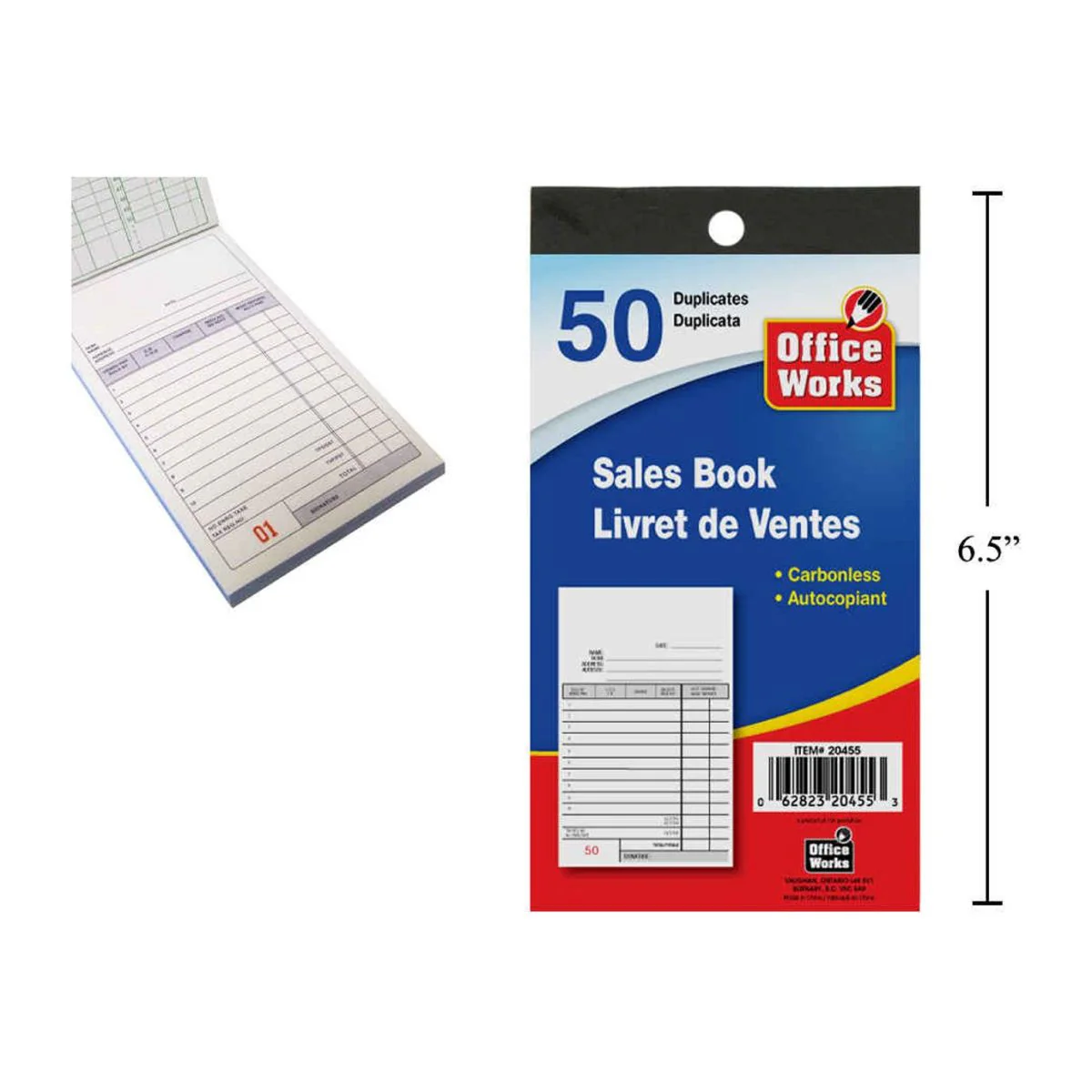 Libro De Ventas Duplicado De 50 Facturero - Image 5