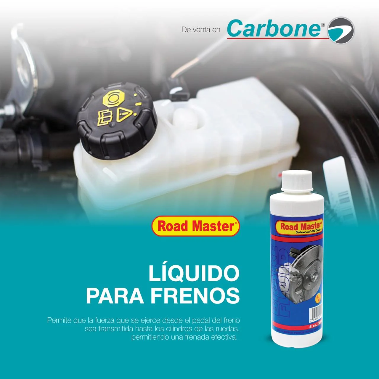 Liquido De Frenos, 8 Oz. Brake Fluid - Image 2